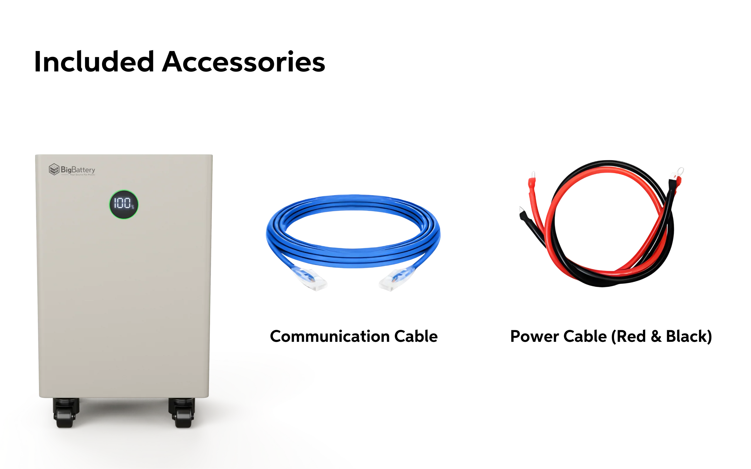 BigBattery 48V 15kWH NEXUS LiFePO4 Battery BigBattery