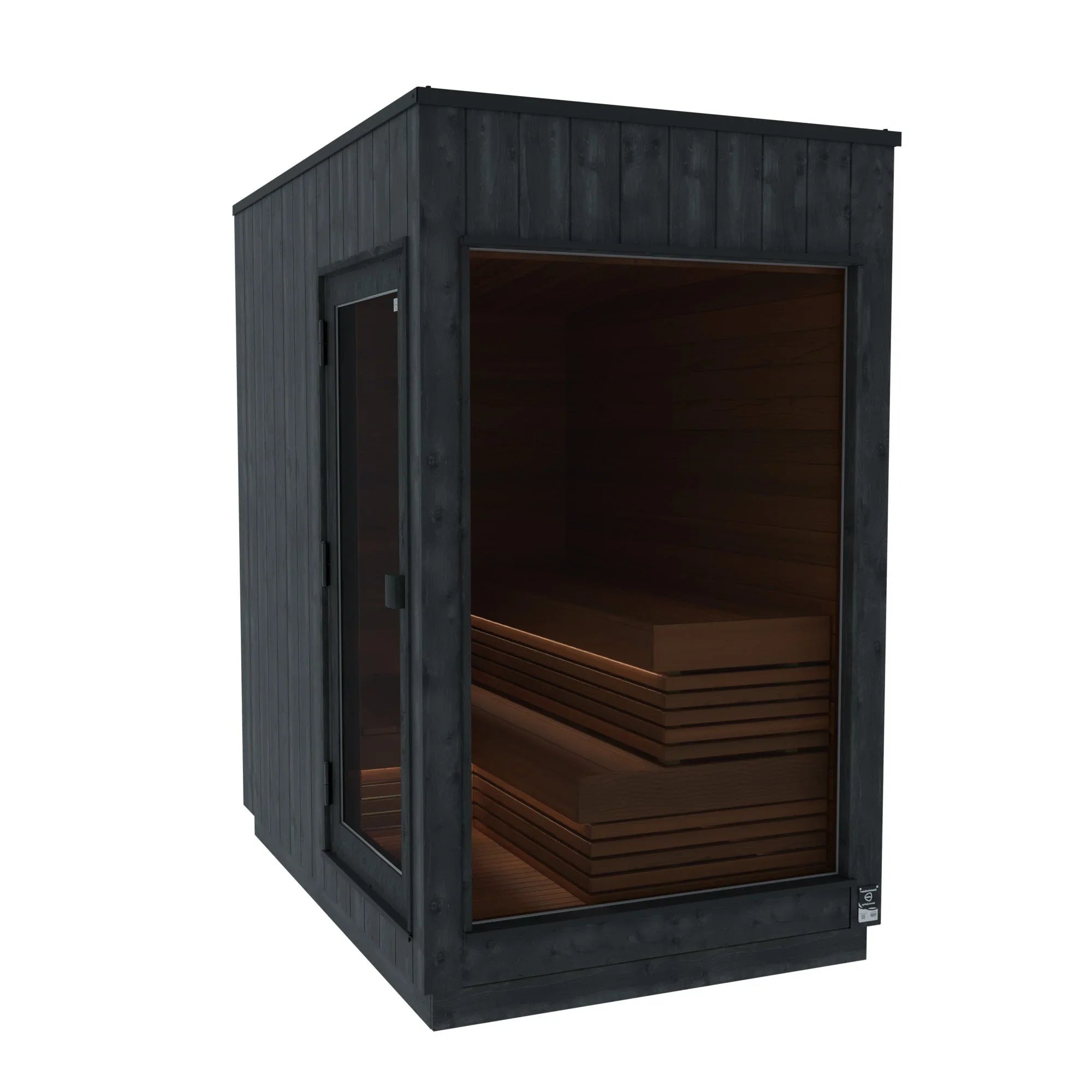 Thermasol Nordic Misty - Dark Nordic Spruce, 2-6 Person, Outdoor Sauna - Green Vista Living