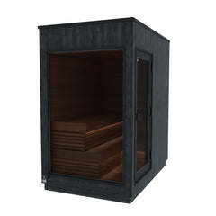 Thermasol Nordic Misty - Dark Nordic Spruce, 2-6 Person, Outdoor Sauna - Green Vista Living