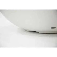 Elementi - Lunar Fire Bowl Cream White - Propane