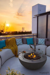 Elementi 42-Inch Lunar Bowl Fire Table OFG101