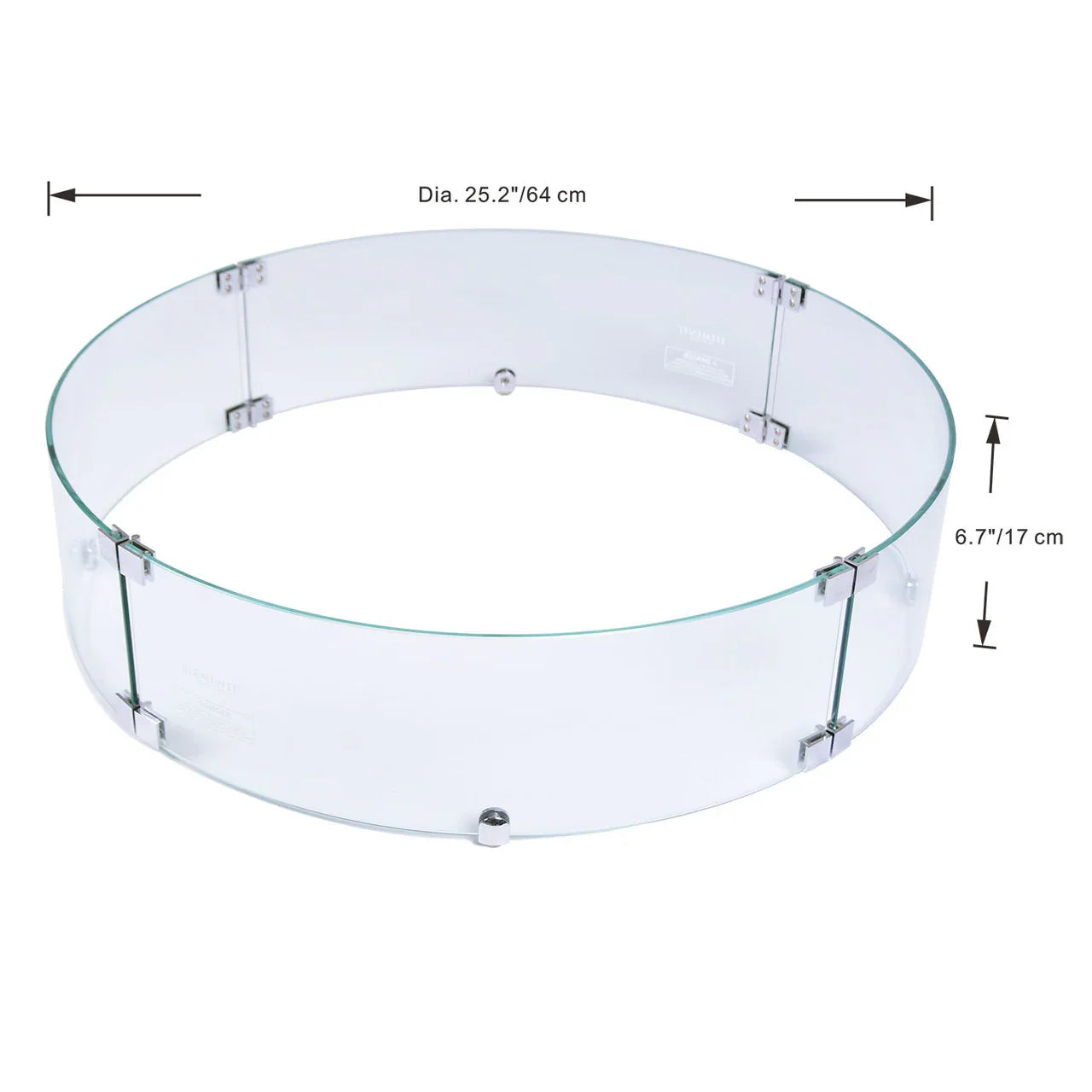 Elementi Plus Round Fire Pit Windscreen ONC05-022 Elementi