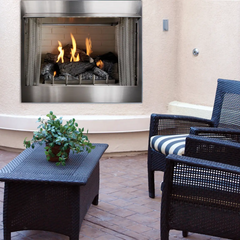 American Hearth Empire Carol Rose Outdoor 36" Vent-Free Fireplace