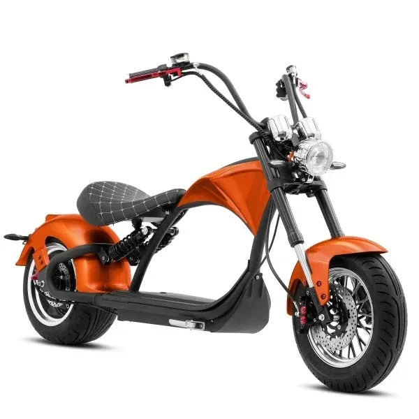 LinksEride M1P Citycoco 2000W 60V 30Ah Full Suspension Fat Tire Lithium Electric Scooter - Green Vista Living