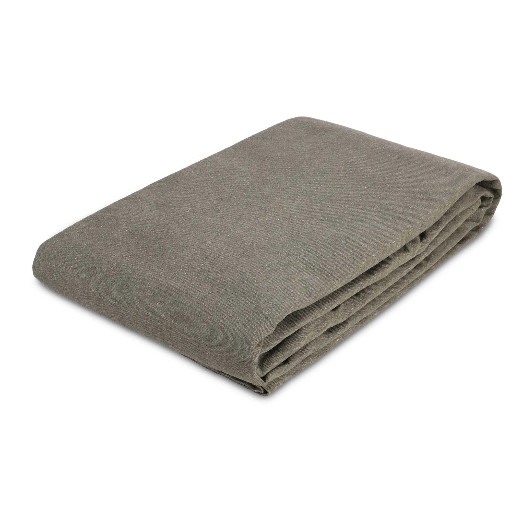 18 oz. 100% Cotton Canvas Tarp - Green Vista Living
