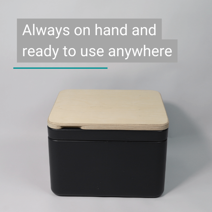 Trelino Origin S Ultra Portable & Lightweight Toilet - Green Vista Living