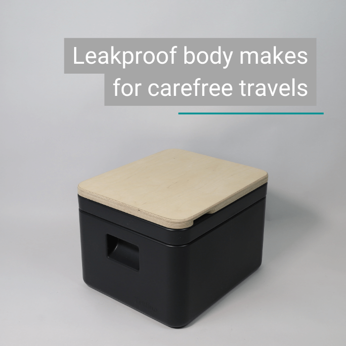 Trelino Origin S Ultra Portable & Lightweight Toilet - Green Vista Living