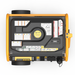 FIRMAN Power Equipment Gas Portable Generator 4550/3650W Remote Start 120/240V with CO alert