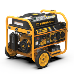 FIRMAN Power Equipment Gas Portable Generator 4550/3650W Remote Start 120/240V with CO alert