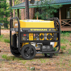 FIRMAN Power Equipment Gas Portable Generator 4550/3650W Remote Start 120/240V With CO Alert