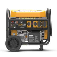 FIRMAN Power Equipment Gas Portable Generator 7125W Remote Start 120/240V