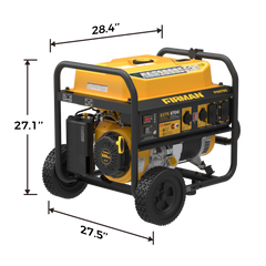 FIRMAN Power Equipment Gas Portable Generator 8375/6700W Recoil Start 120/240V With CO Alert
