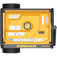 FIRMAN Power Equipment Gas Portable Generator 8375/6700W Recoil Start 120/240V With CO Alert