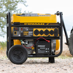 FIRMAN Power Equipment Gas Portable Generator 10000W Remote Start 120/240V