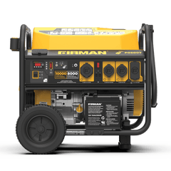 FIRMAN Power Equipment Gas Portable Generator 10000W Remote Start 120/240V