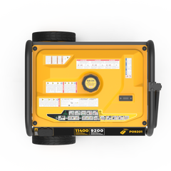 FIRMAN Power Equipment Gas Portable Generator 11400W Remote Start 120/240V with CO alert