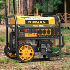 FIRMAN Power Equipment GAS PORTABLE GENERATOR 11600/9300W REMOTE START 120/240V WITH CO ALERT