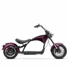 LinksEride M1P Citycoco 2000W 60V 30Ah Full Suspension Fat Tire Lithium Electric Scooter - Green Vista Living