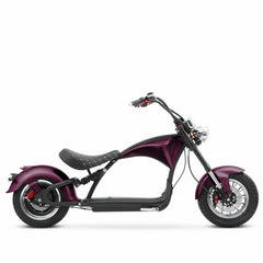 LinksEride M1P Citycoco 2000W 60V 30Ah Full Suspension Fat Tire Lithium Electric Scooter - Green Vista Living