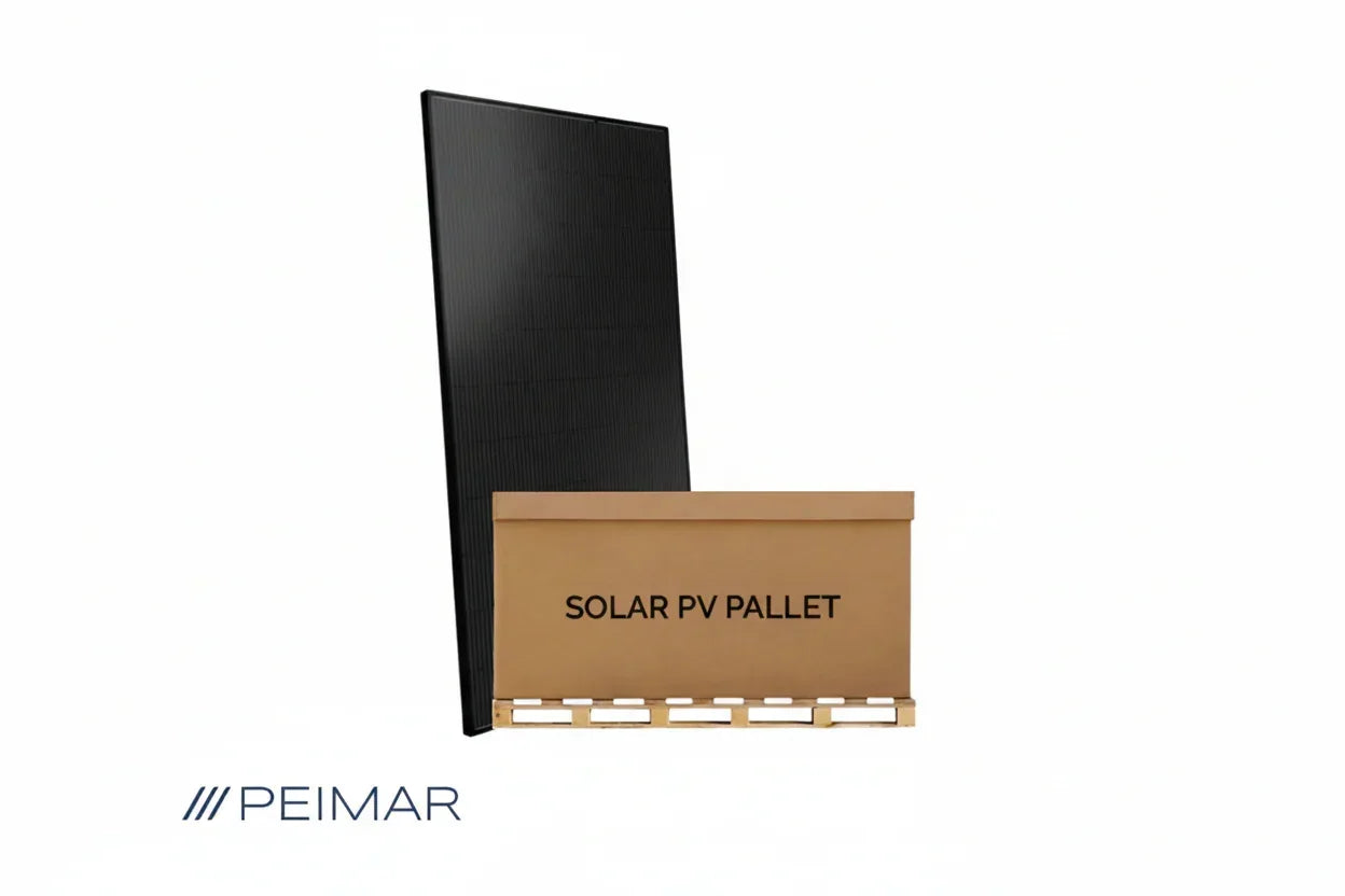 Pallet of Peimar 500W Mono PERC Solar Panels | 31 Panels - Green Vista Living