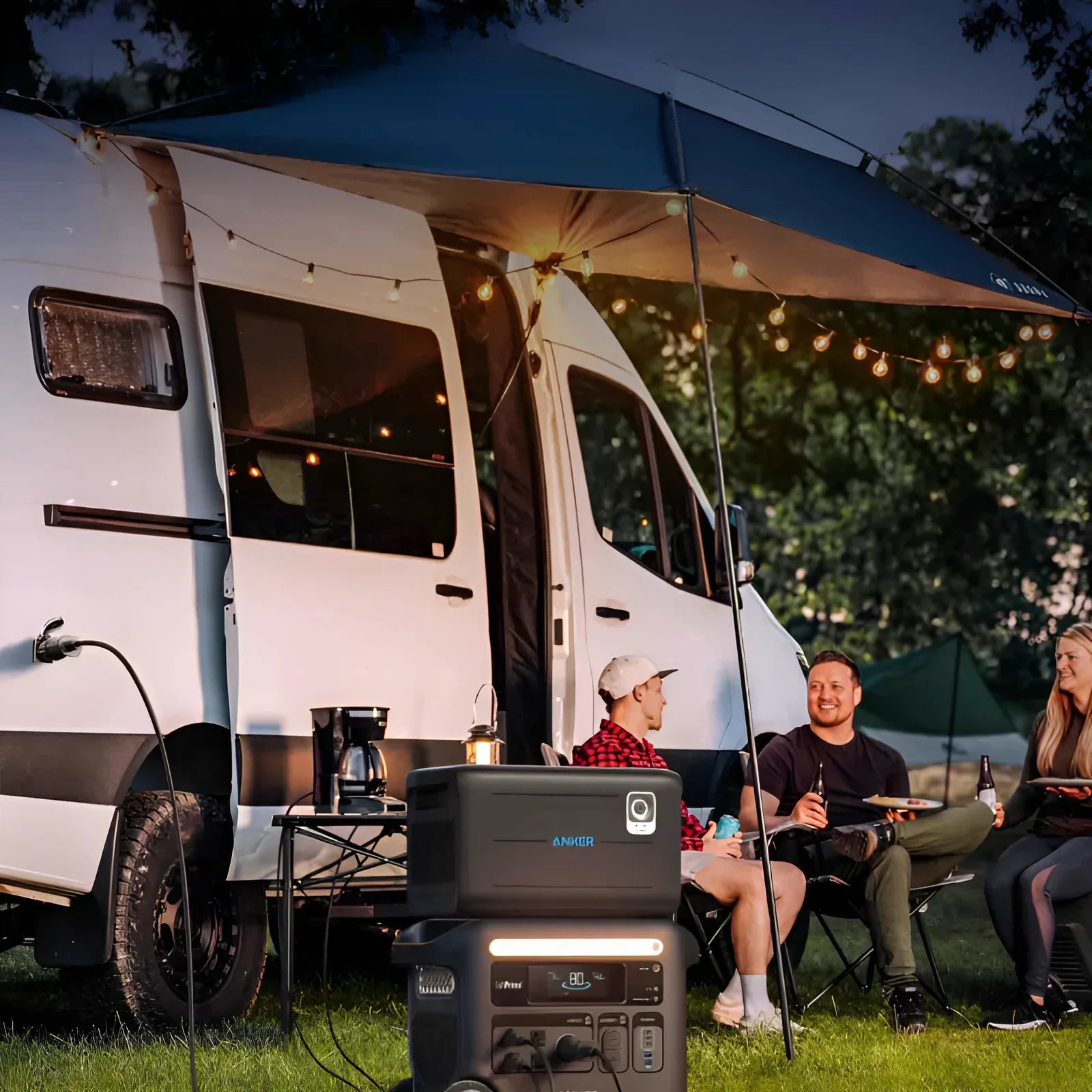 Anker SOLIX F2600 Solar Generator + 400W Solar Panel - Green Vista Living