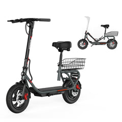 HOVSCO Porto Max Electric Scooter For Commute & Grocery Shopping - Green Vista Living