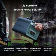 Yoshino B2000 Power Station with 3*SP200 Solar Panel - Green Vista Living