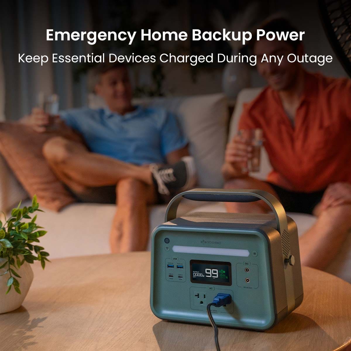 Yoshino B330 Solid-State Portable Power Station - 330W | 241Wh - Green Vista Living