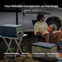 Yoshino B4000 Solid-State Portable Power Station - 4000W | 2611Wh - Green Vista Living