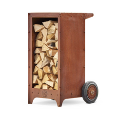 RB73 Ker 2mm CorTen Steel Wood Storage