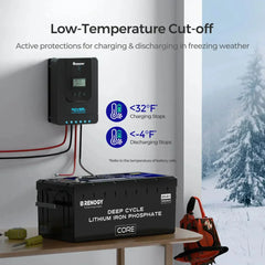 Renogy Core - 24V 100Ah Deep Cycle Lithium Iron Phosphate Battery - Green Vista Living