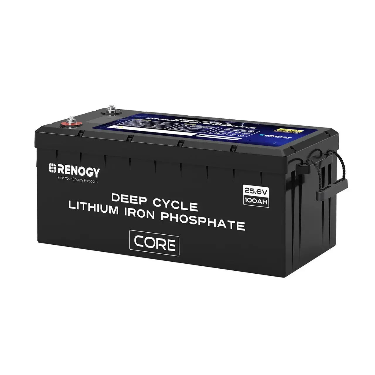 Renogy Core - 24V 100Ah Deep Cycle Lithium Iron Phosphate Battery - Green Vista Living