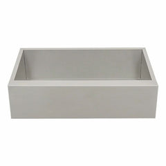 RCS 32-Inch Outdoor Farm House Stainless Steel Sink With Hold and Cold Faucet - RSNK3A