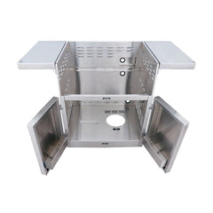 American Renaissance Grills 30 Inch Stainless Steel Grill Cart