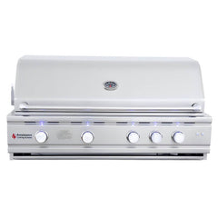 RCS Cutlass Pro 42 Inch 4 Burner Built-In Gas Grill with Ceramic Briquettes