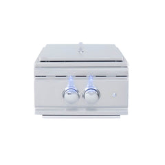 RCS Cutlass Pro Series Built-In Power Burner With Stainless Steel Lid - RSB3A