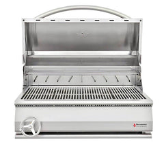RCS Premier 32 Inch Stainless Steel Built-In Charcoal Grill - RJCC32A