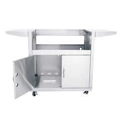 RCS 40 Inch Freestanding Stainless Steel Grill Cart