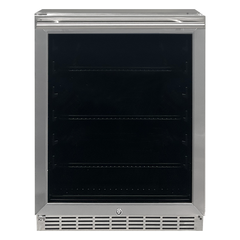 RCS 24 Inch Outdoor Rated Refrigerator with Glass Front- REFR2D