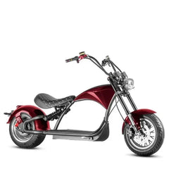LinksEride M1P Citycoco 2000W 60V 30Ah Full Suspension Fat Tire Lithium Electric Scooter - Green Vista Living