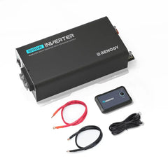 1000W 12V Pure Sine Wave Inverter with UPS Transfer Switch and Built-in Bluetooth - Green Vista Living