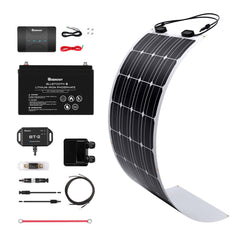 Essential Kit 100W 12V Solar RV Kit