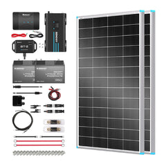 Customizable RV Solar Kit 400W 12V | DC-DC Battery Charger with MPPT