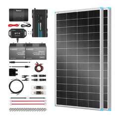 Renogy Customizable RV Solar Kit 400W 12V | DC-DC Battery Charger with MPPT - Green Vista Living