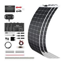 Customizable RV Solar Kit 600W 12V | Optional 3.6kWh LiFePO4 Battery