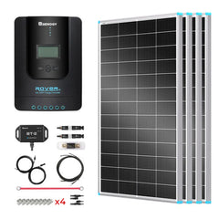 Essential Off-Grid Solar Kit 800W 12V | Optional 3.6kWh LiFePO4 Battery