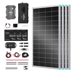 Essential Off-Grid Solar Kit 800W 12V | Optional 3.6kWh LiFePO4 Battery