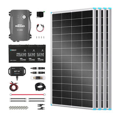 Essential Off-Grid Solar Kit 800W 12V | Optional 3.6kWh LiFePO4 Battery