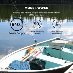 Lithium Iron Phosphate Battery 12 Volt 50 Ah