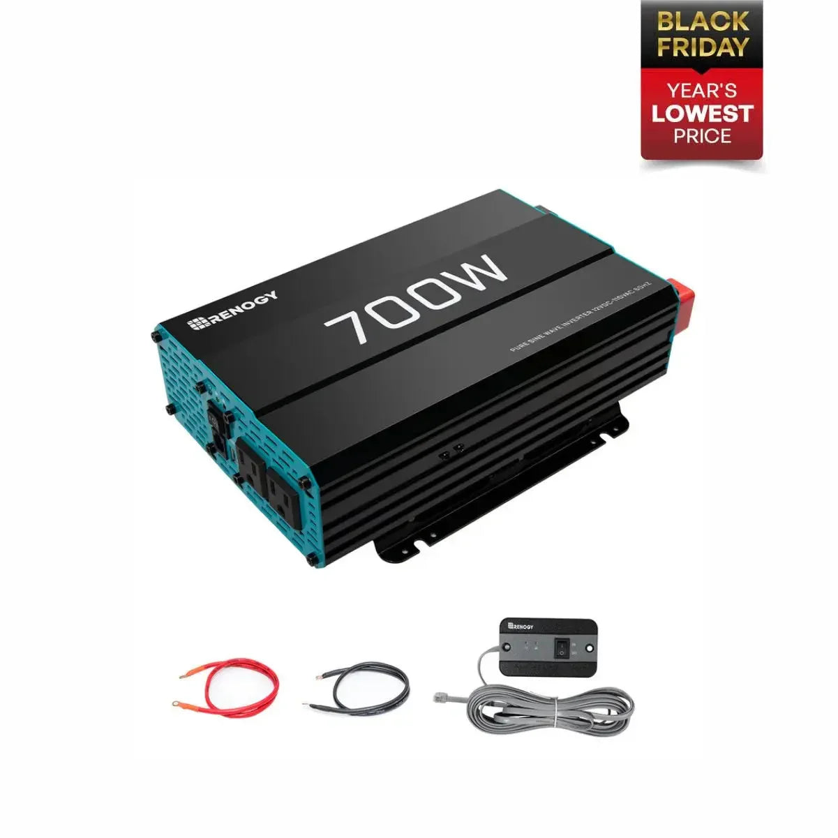 Renogy 700W/1000W/2000W/3000W 12V Pure Sine Wave Inverter - Green Vista Living